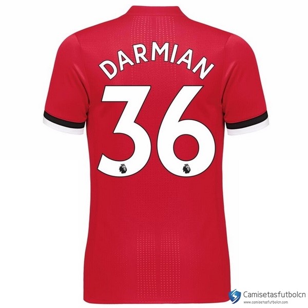Camiseta Manchester United Primera equipo Darmian 2017-18